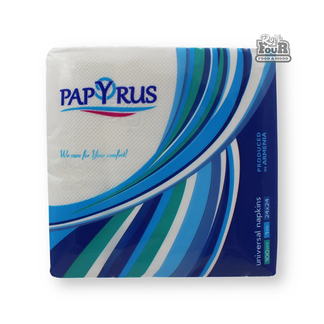 Անձեռոցիկ սեղանի «Papyrus» 100հատ